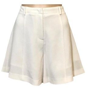 NWT- Rebecca Minkoff Lined, Ivory Shorts Sz 8